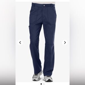 Cherokee Infinity Navy Men's Size XL Short Scrub Pants CK200AS NYPS Zip Fly NWT